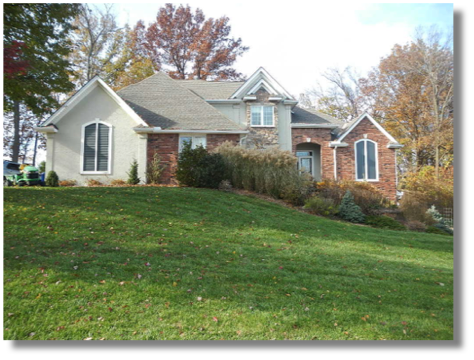 Weatherby Lake Addition/Renovation - view from East - before