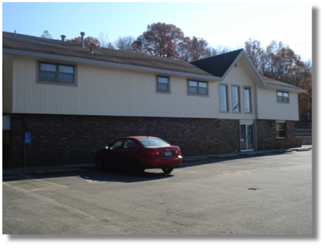 Liberty, MO Office Building
-before view looking east