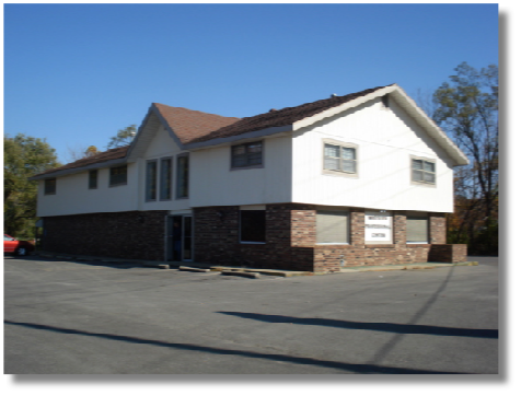 Liberty, MO Office Building
-before view looking northeast